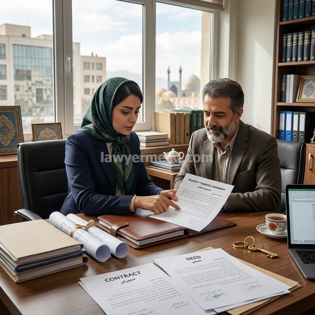 وکیل ملکی دعاوی فروش و انتقال ملک در اصفهان