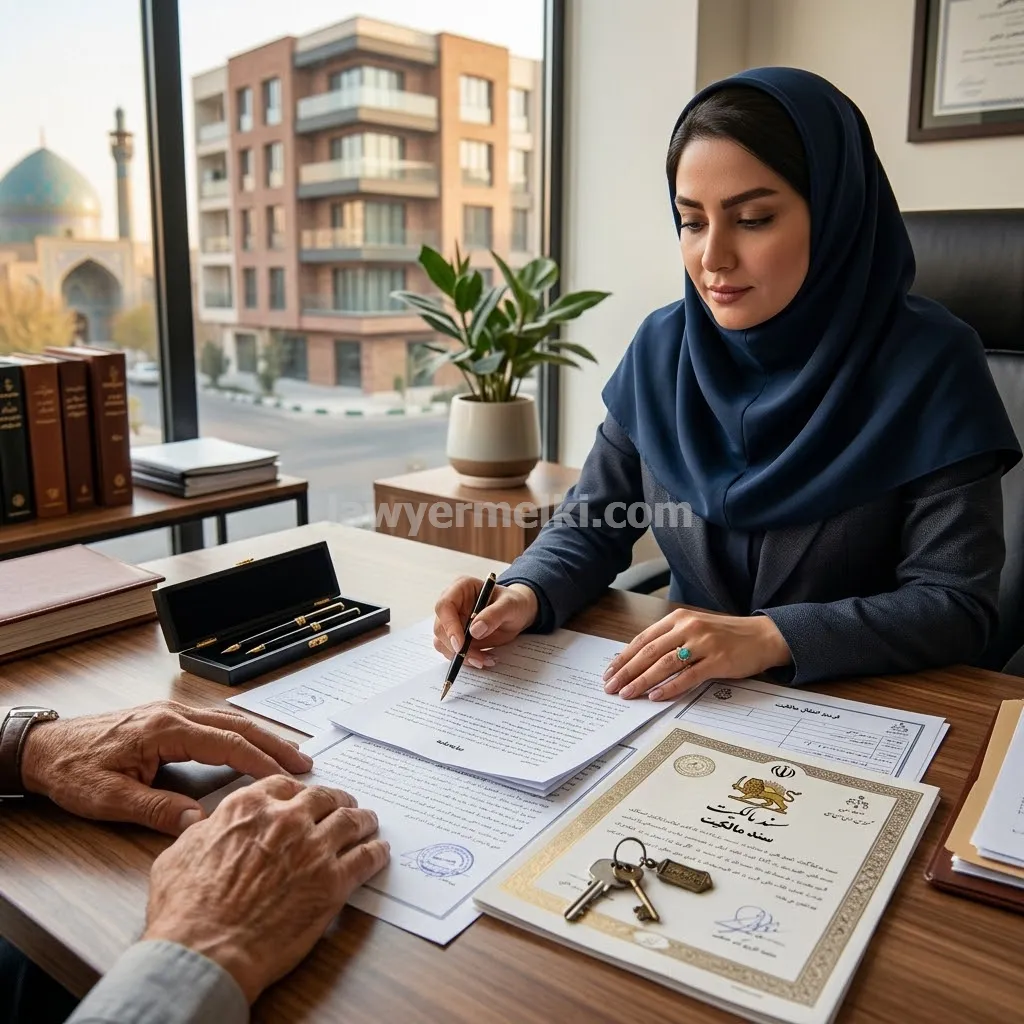 وکیل ملکی متخصص پرونده های سند و ملک در اصفهان